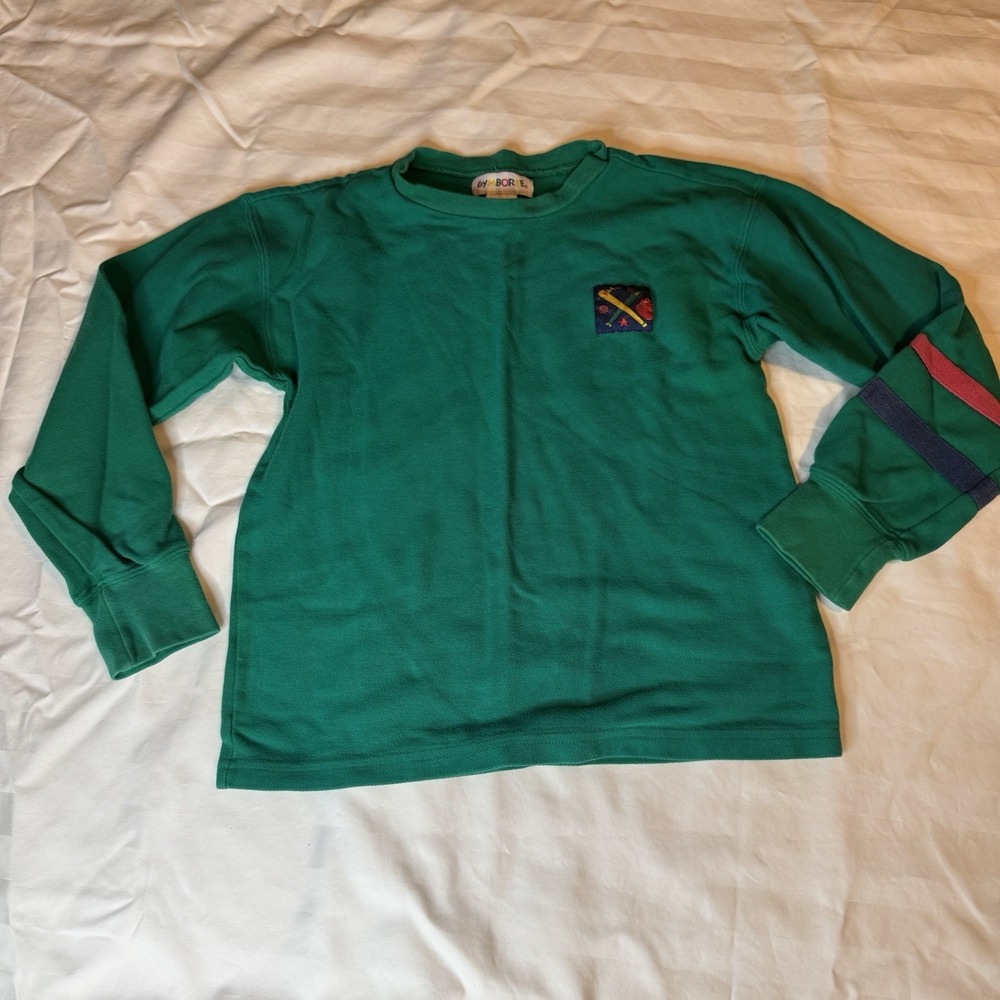 Vintage Gymboree Rainbow Tag Toddler Boy's XXL (7) Colorblock‎ 90's Baseball